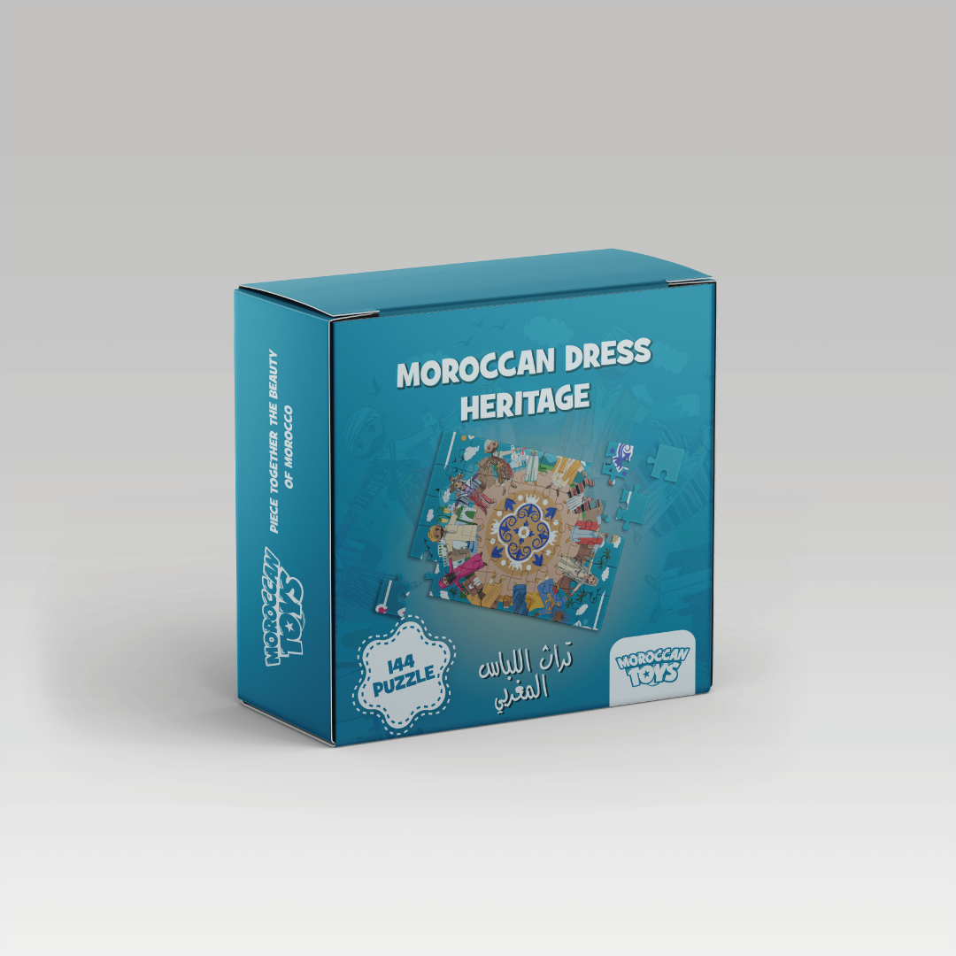 Puzzle 2D - MOROCCAN DRESS HERITAGE