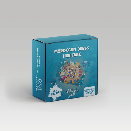Puzzle 2D - MOROCCAN DRESS HERITAGE